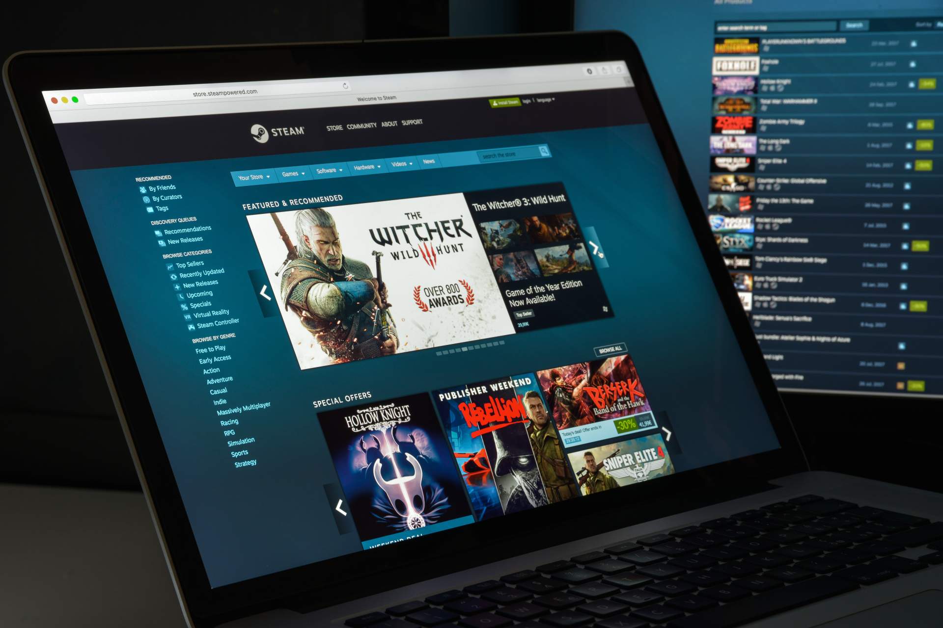 steam for windows that is used specifically on mac